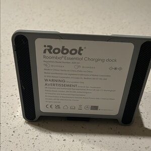 Gray Charging Dock with Power Adapter